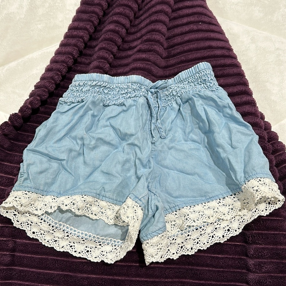 Justice Blue Shorts